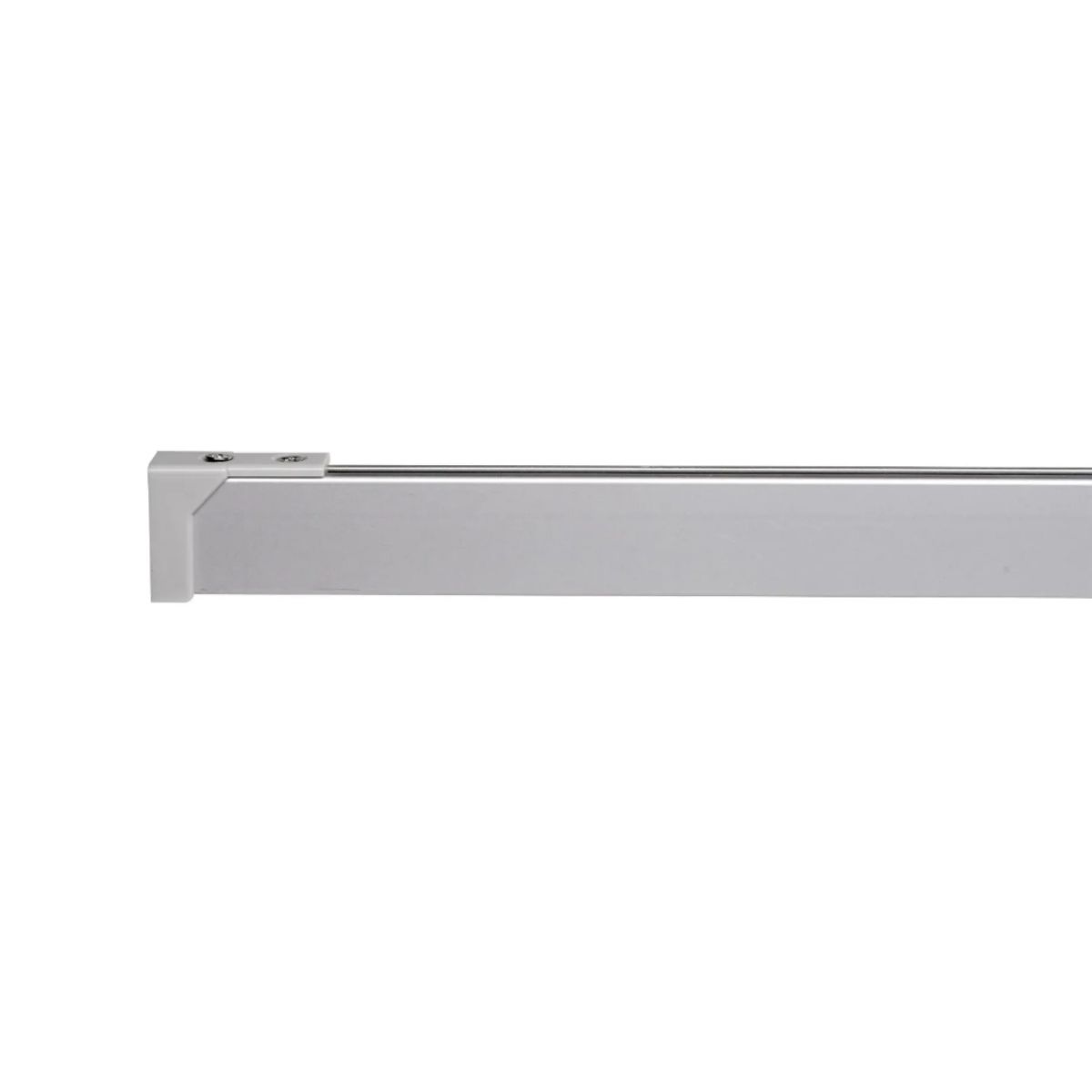 CROYDEX GP81800 HEAVY DUTY ANGLED SHOWER RAIL 760 x 1830mm SILVER