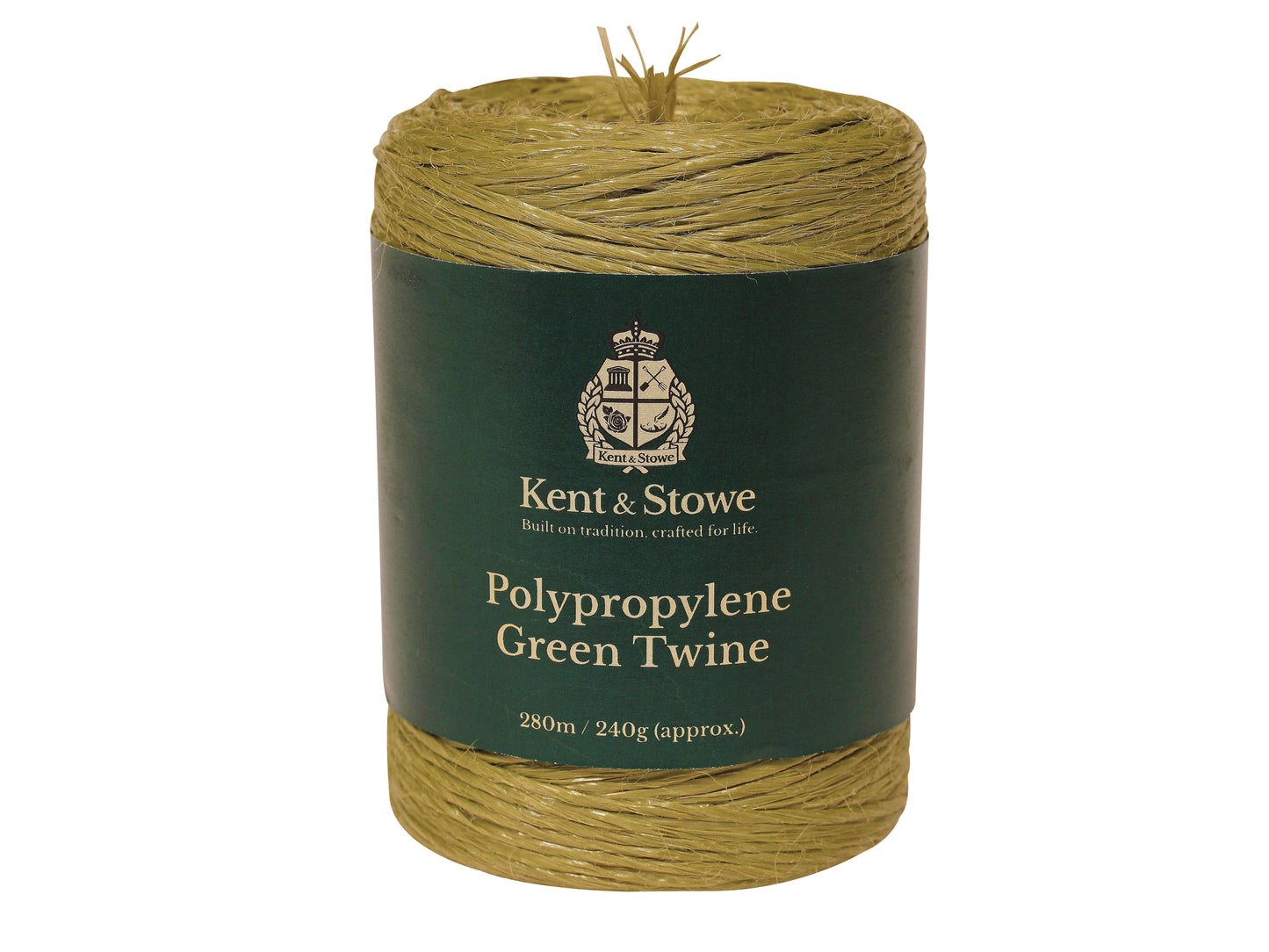 KENT & STOWE K/S70100810 POLYPROPYLENE TWINE 280m GREEN