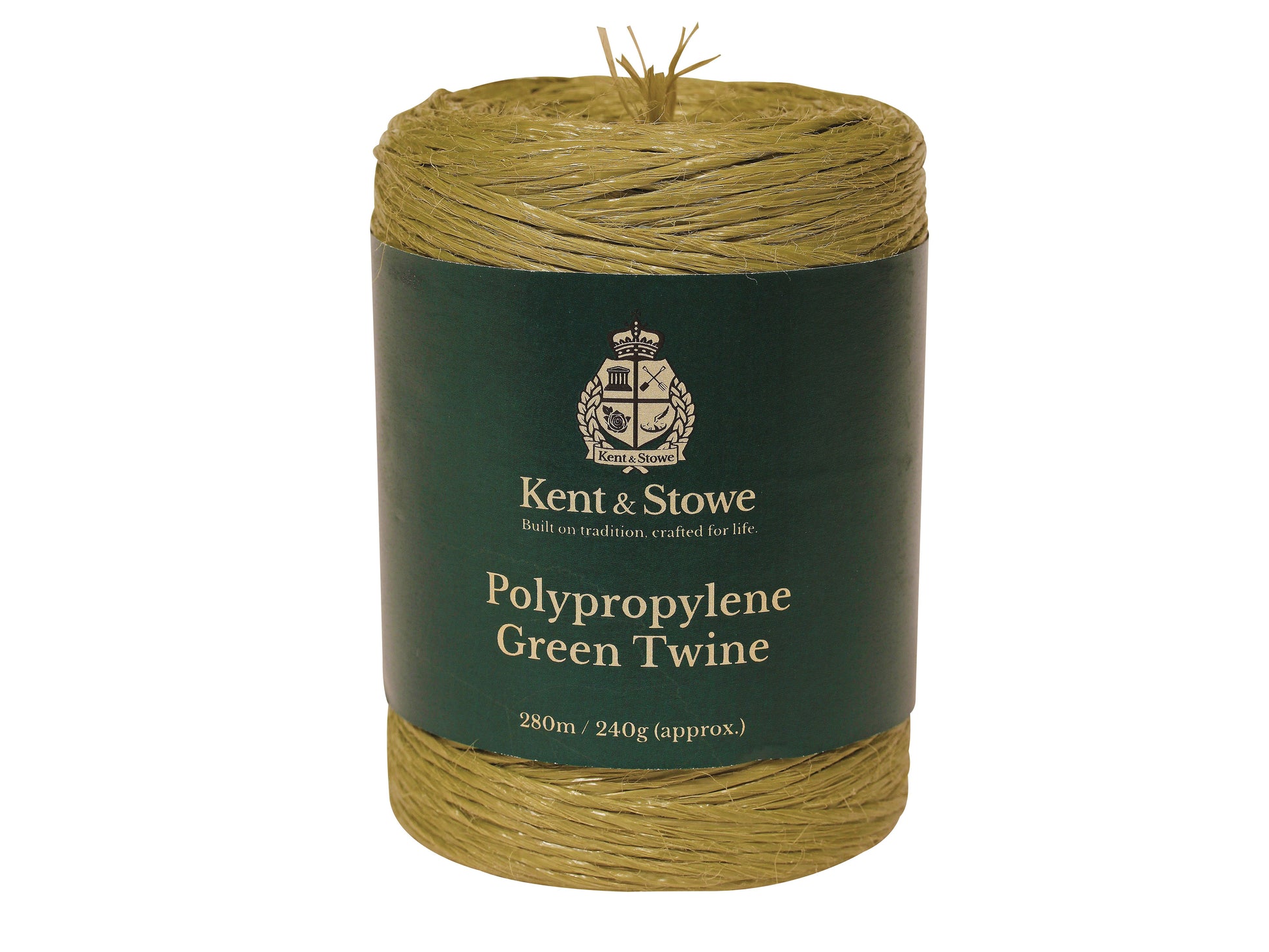 KENT & STOWE K/S70100810 POLYPROPYLENE TWINE 280m GREEN