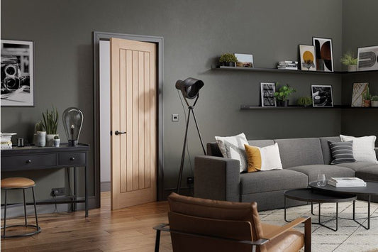 LPD OAK BELIZE PRE-FINISHED DOOR 2040 x 626mm PFOBEL626