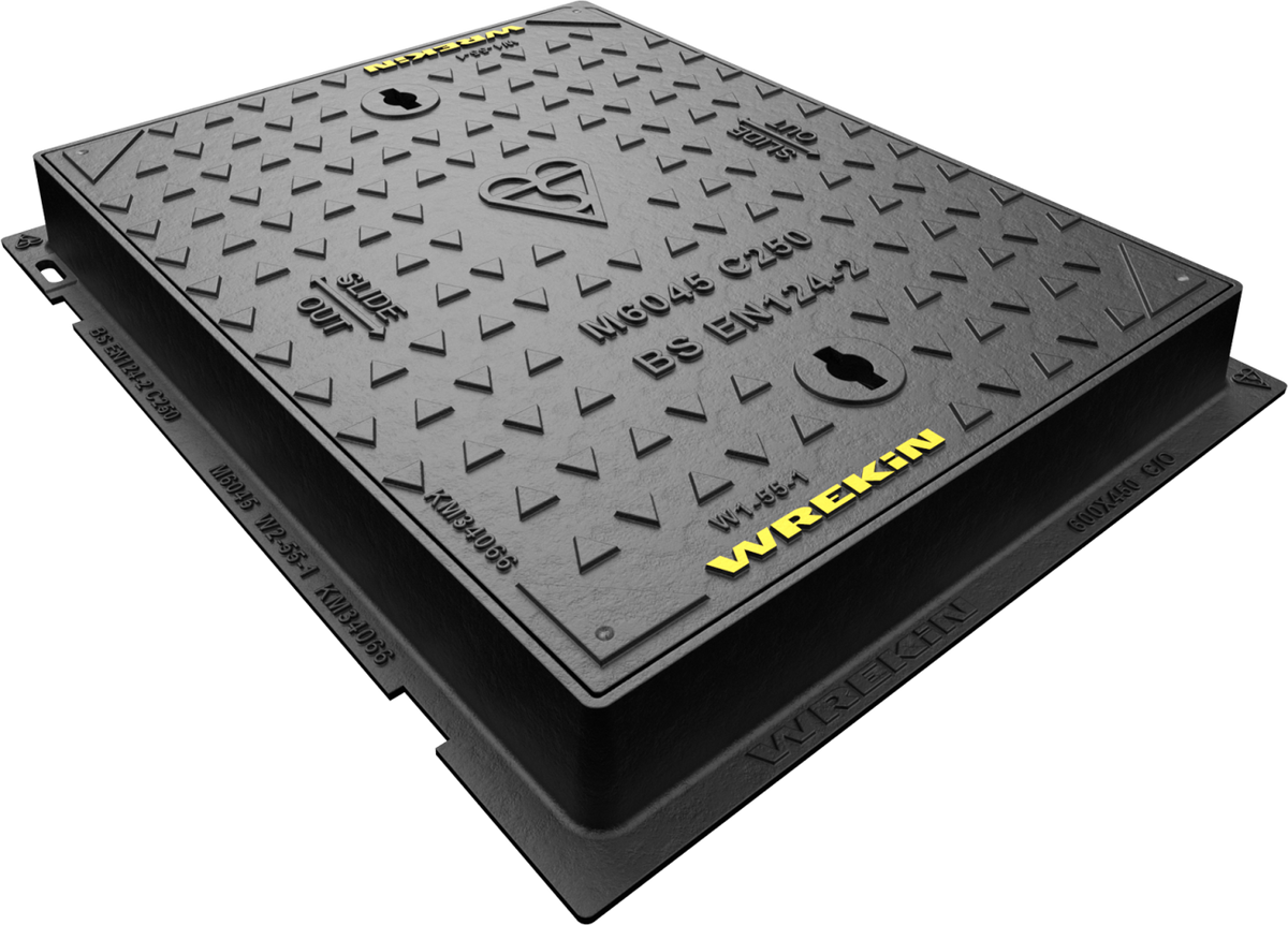 WREKIN (A55) C250 COVER & FRAME 600 x 450 x 75mm DMS1C3/6045/K