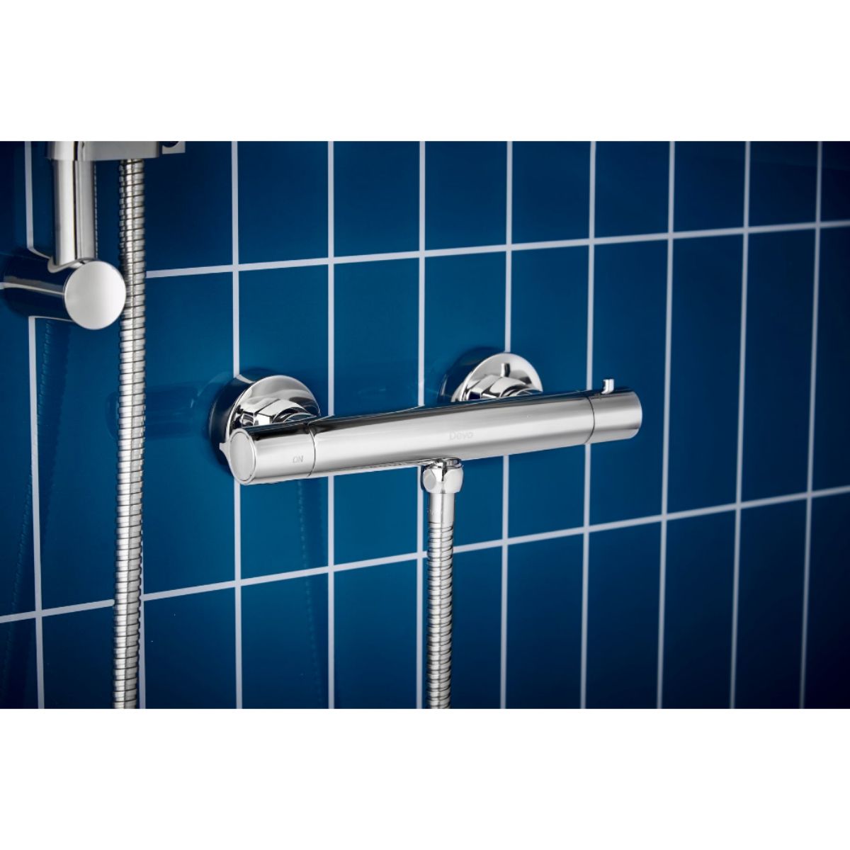 DEVA BLBS01 BELMONT BAR SHOWER C/W RISER RAIL KIT