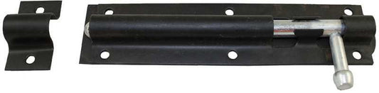 A PERRY NO 923A TOWER BOLT PREPACKED 150mm 6" BLACK 923APP0150BK