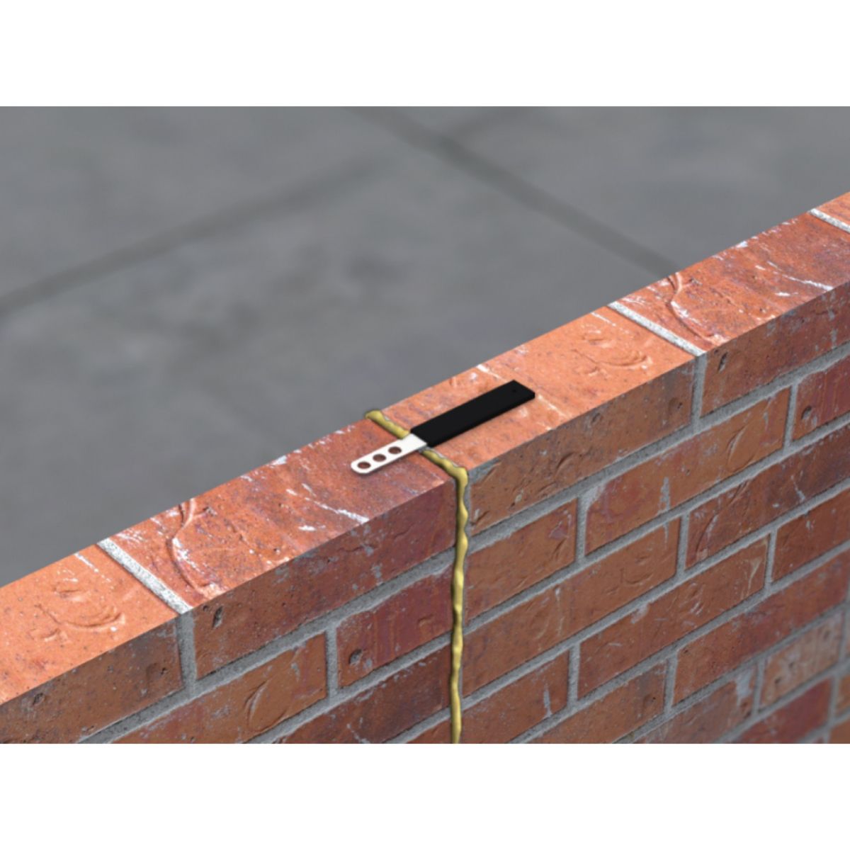 VISTA SAFETY END MOVE TIE 200mm (EACH) SPE-200-STST