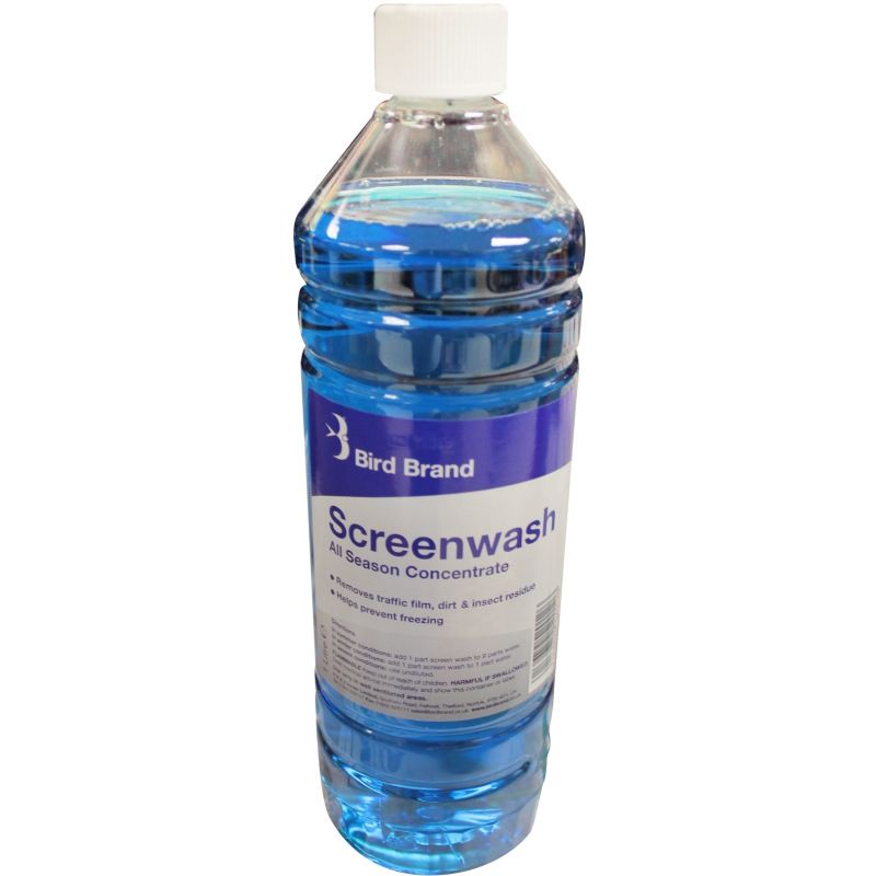 BIRD BRAND 0631 CONCENTRATED SCREENWASH 1l