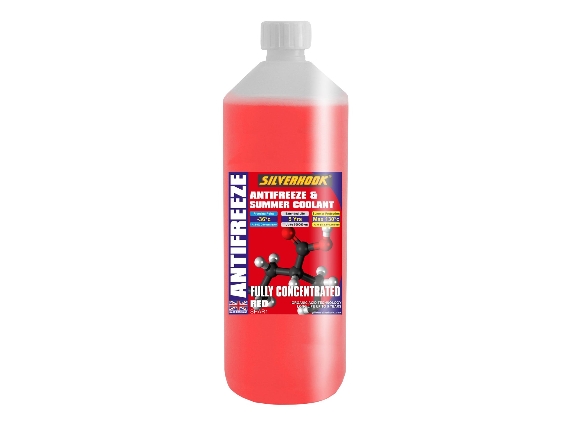 SILVERHOOK D/ISHAR1 CONCENTRATED RED ANTI-FREEZE 1l