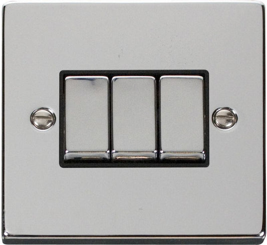 CLICK VPCH413BK 3G 2WAY 10A SWITCH POL CHR
