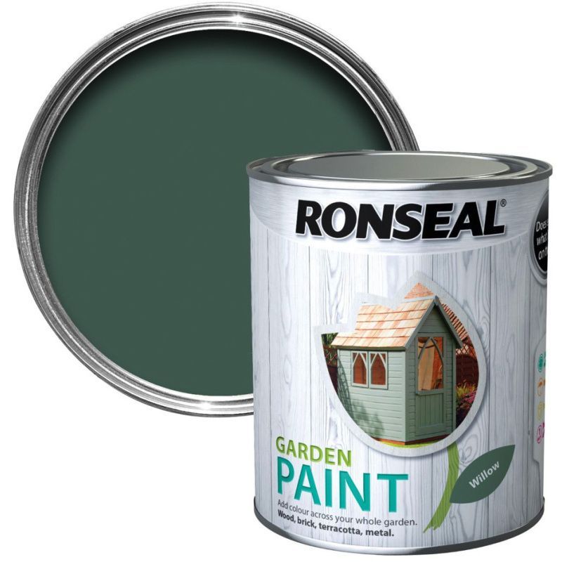RONSEAL GARDEN PAINT 750ml WILLOW 37396