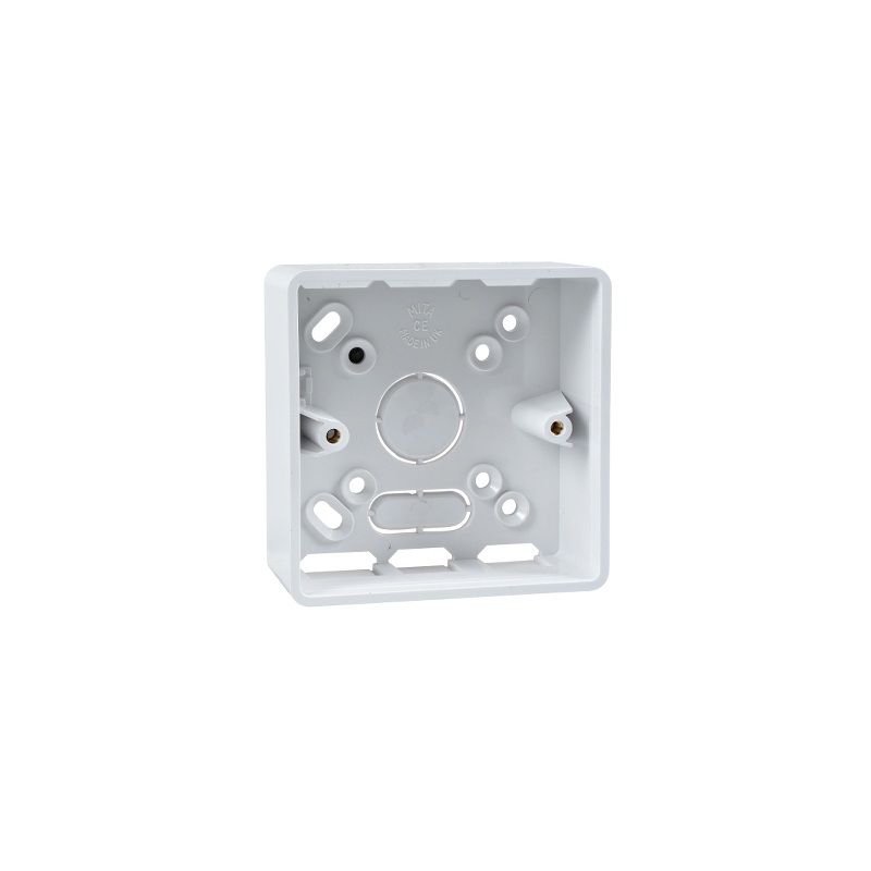 SCHNEIDER MITA 2-GANG ROUND EDGE PVC BOX 32mm TBR322