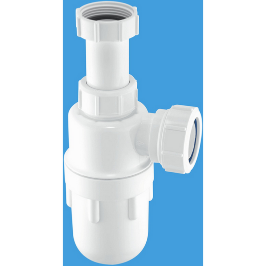 MCALPINE A10A SEAL ADJ BOTTLE TRAP 1.1/4" x 75mm 61020129