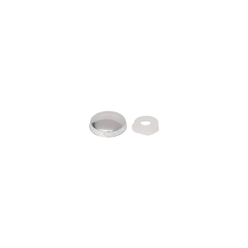 SCREW DOMECAPS CHROME ** LOOSE EACH ** SODC001