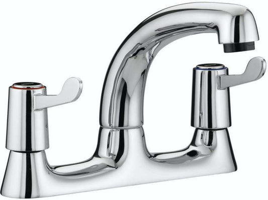 BRISTAN VALUE DECK MIXER 3IN LEVERS CD CP