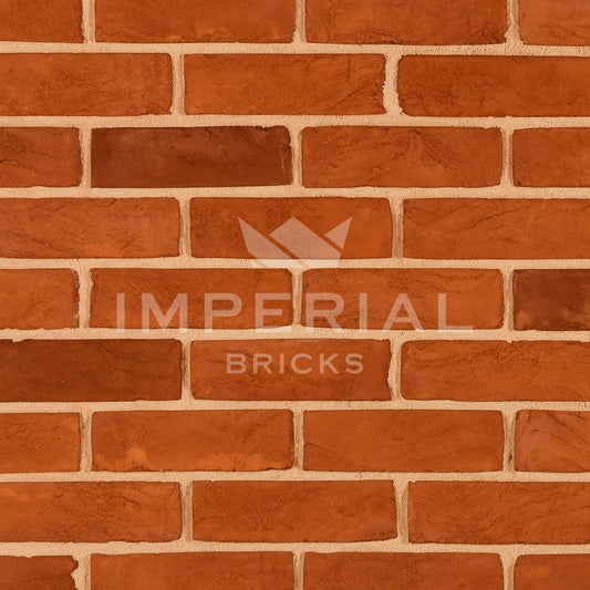 IMPERIAL REGENCY ORANGE MULTI HANDMADE BRICK 65 x 215mm IB369