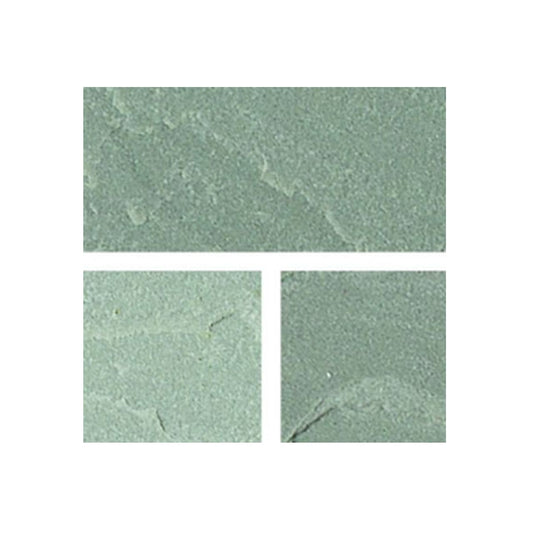 BRADSTONE NATURAL SANDSTONE SETTS 100 x 100 x 30-45mm SILVER GREY 23164