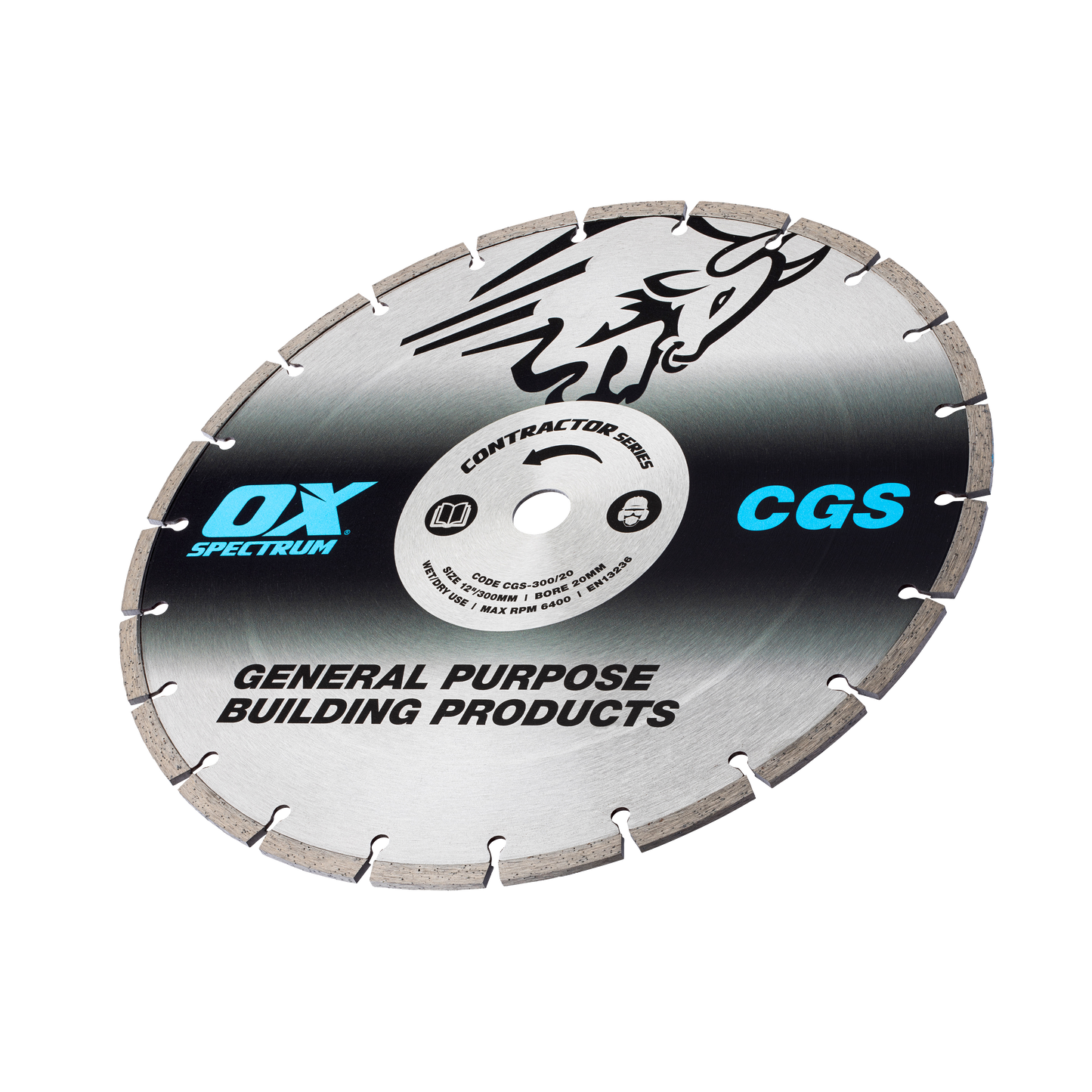 SPECTRUM CGS-300/20 GENERAL PURPOSE CONTRACTOR DIAMOND BLADE 300 x 20mm