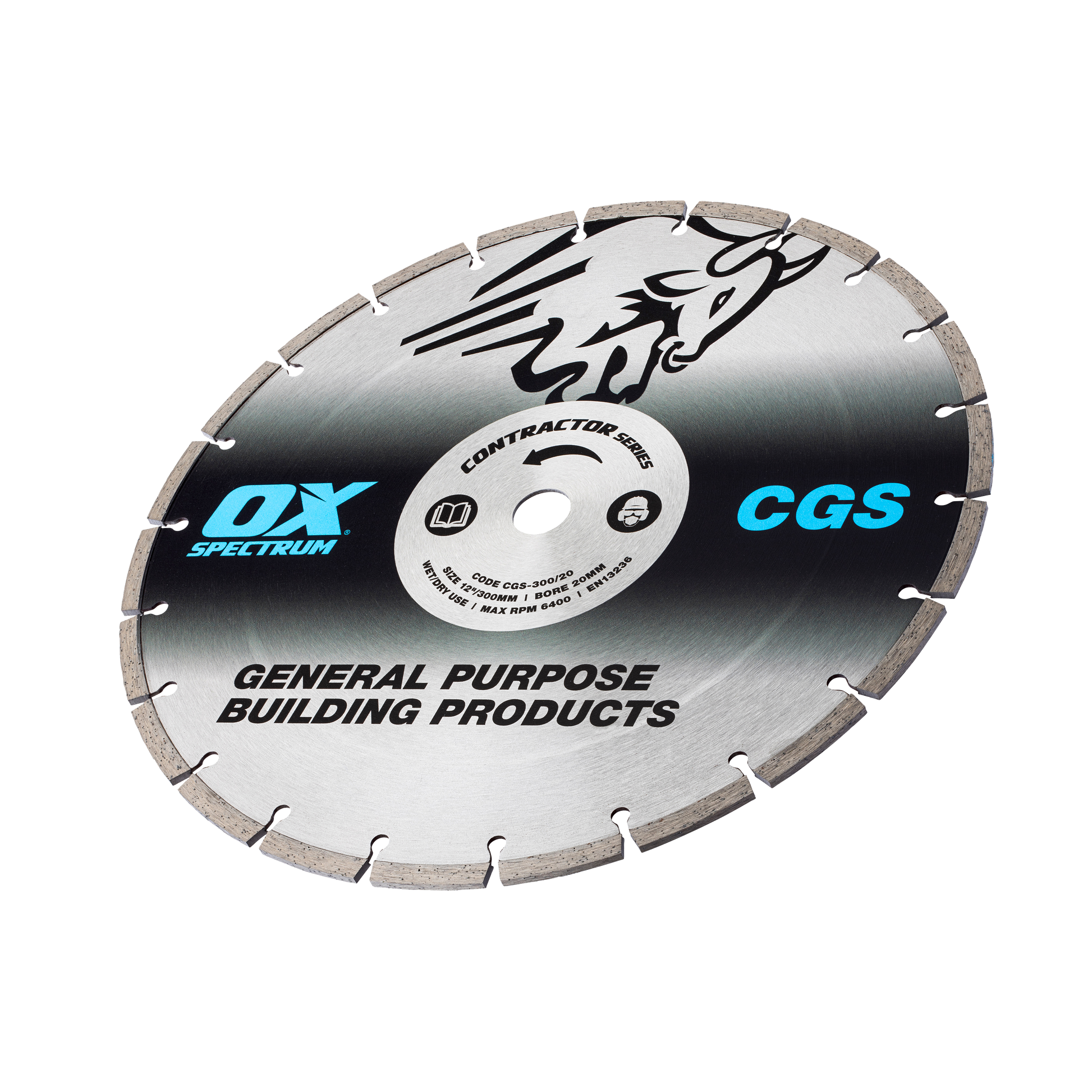 SPECTRUM CGS-300/20 GENERAL PURPOSE CONTRACTOR DIAMOND BLADE 300 x 20mm