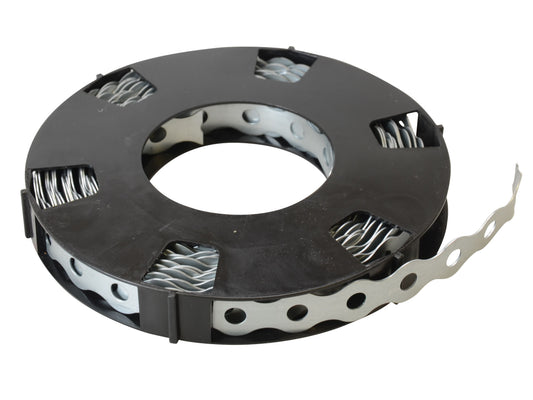 FORGEFIX FORGB12 CONTRACTORS FIXING BAND 12mm x 0.7 x 10m GALVANISED
