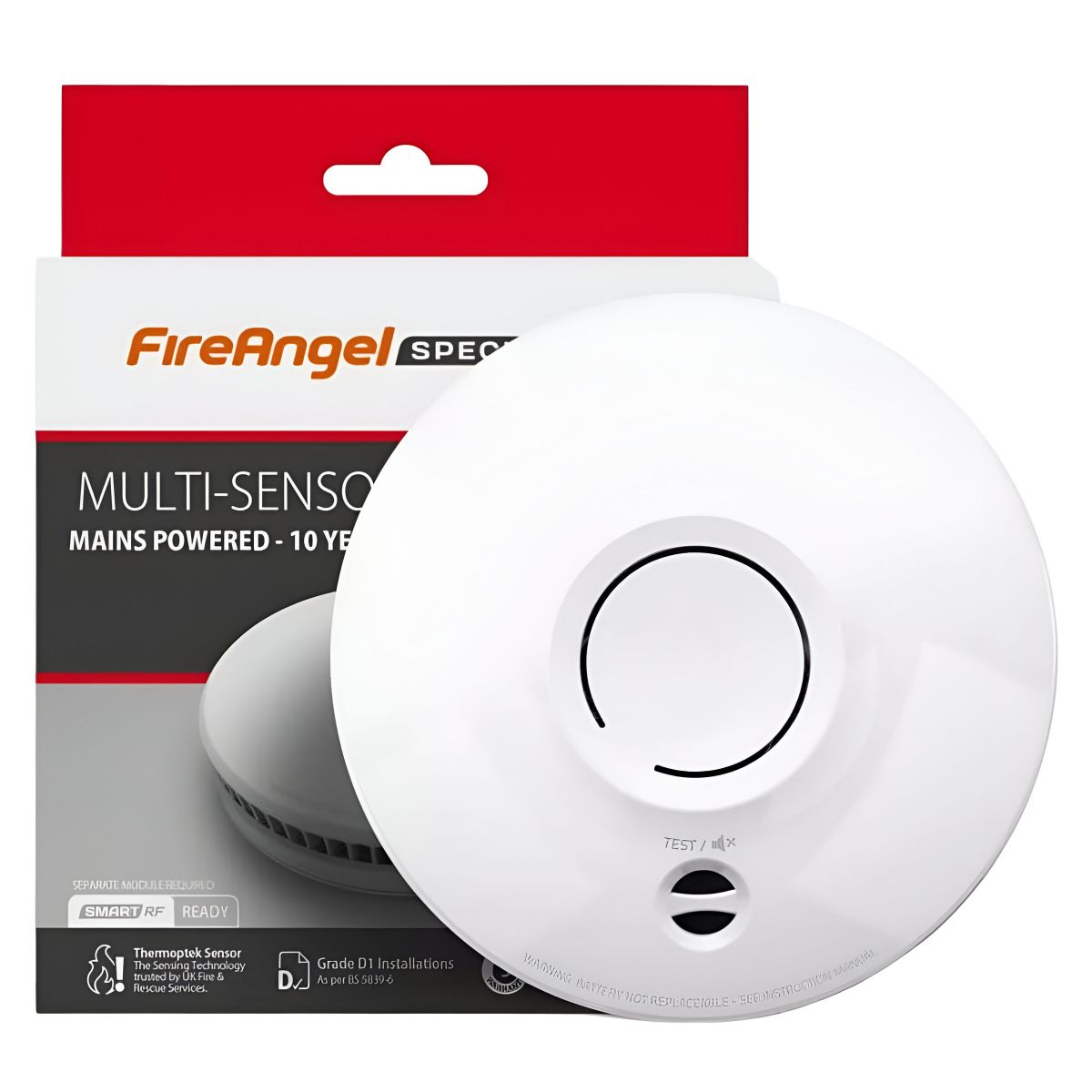 FIREANGEL MULTI-SENSOR MAINS SMOKE ALARM SM-SN-1
