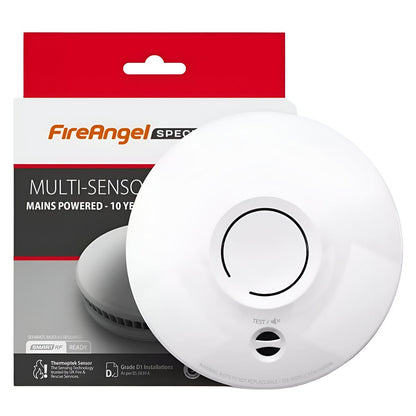 FIREANGEL MULTI-SENSOR MAINS SMOKE ALARM SM-SN-1
