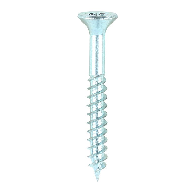 TIMCO TWINTHREAD CSK BZP WOODSCREWS 7 x 1 1/4" (BOX 200) 07114CWZ