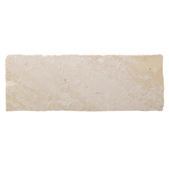 BRADSTONE NATURAL SANDSTONE EDGING / COPING 450 x 160 x 40mm FOSSIL BUFF 21279