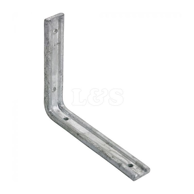 75mm 3 x 2" NO 247 GALV FLUTED ANGLE BRACKETS 2 247-PP0075GV