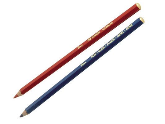 VITREX VIT102080 ASSORTED TILE MARKER PENCILS (PACK 2)