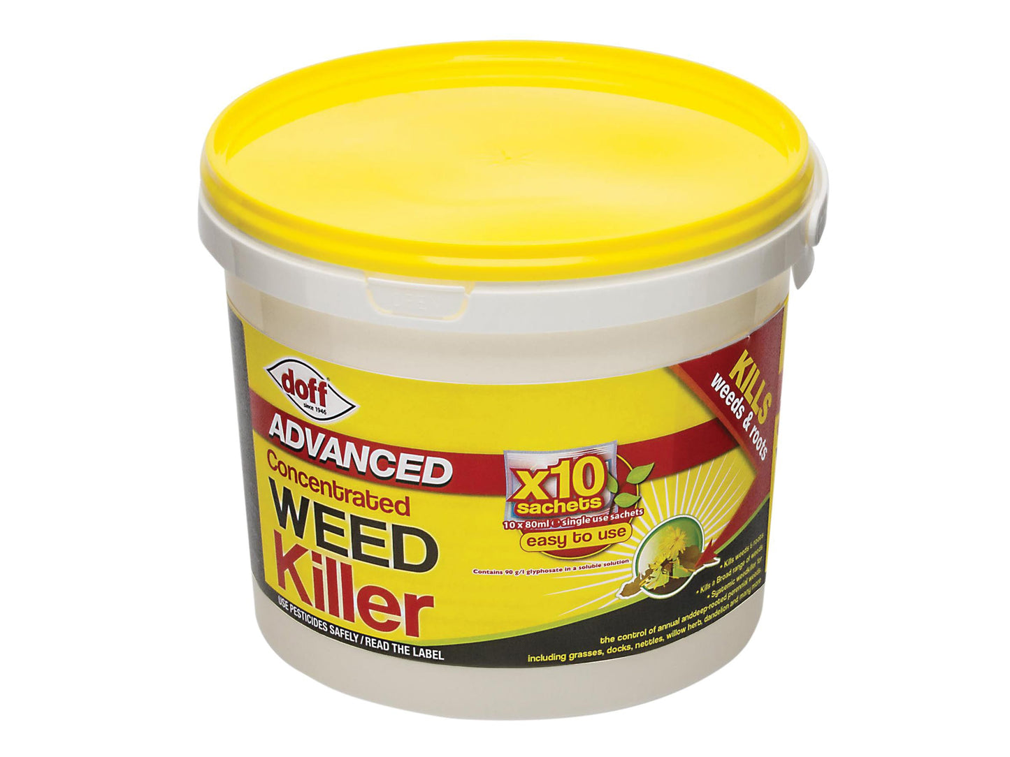 DOFF DOFFY010 ADVANCED CONCENTRATED WEEDKILLER 10 SACHET