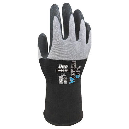 WONDER GRIP DUO NITRILE PALM PRECISION GLOVES LARGE WG555091