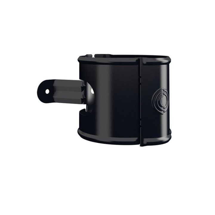 LINDAB UNIVERSAL PIPE BRACKET SSVU 75mm BLACK 10307