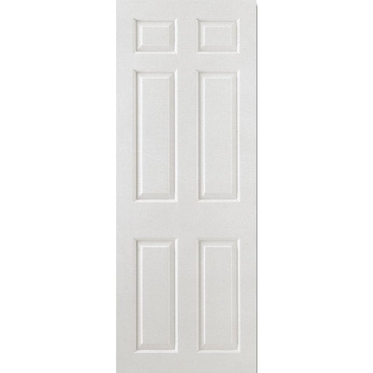 LPD WHITE SMOOTH 6 PANEL INTERNAL DOOR 78 x 33" 1981 x 838 x 35mm SMO6P33
