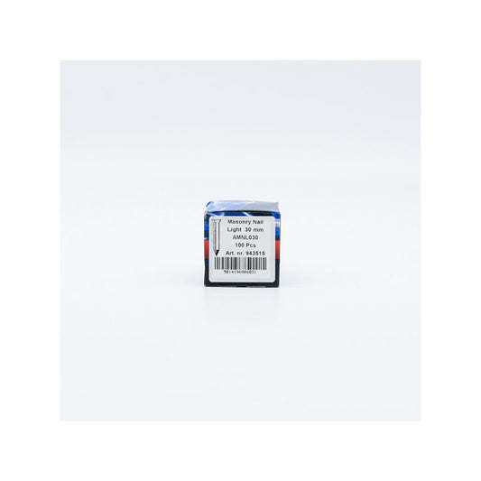 JCP MASONRY NAILS 30mm LIGHT BOX 100 AMNL030
