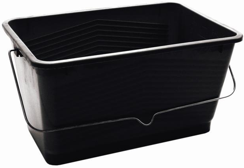 RODO BPS PLASTIC PAINT SCUTTLE 15l BLACK