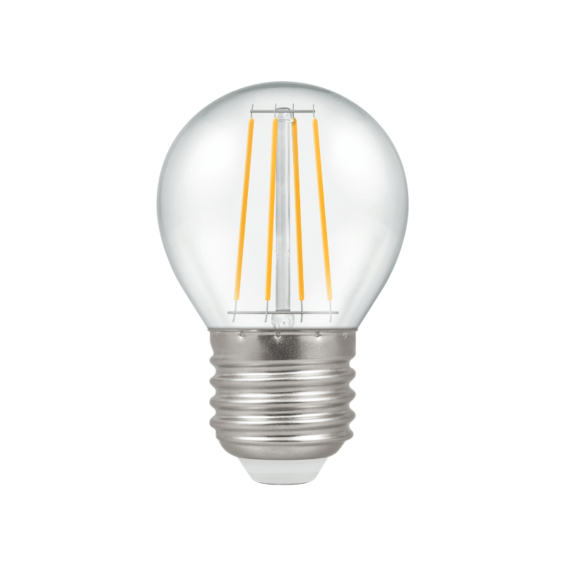 CROMPTON 7239-1 ROUND CLEAR DIMMABLE ES E27