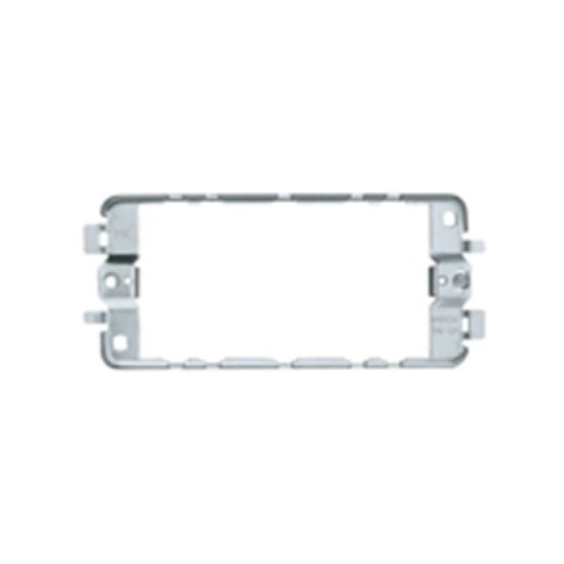 WEW 2-GANG 4 MODULE GRID MOUNTING FRAME K3704