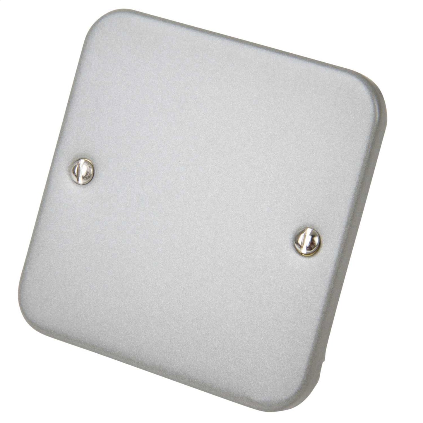 Deta 1 Gang Blank Plate Metal Clad