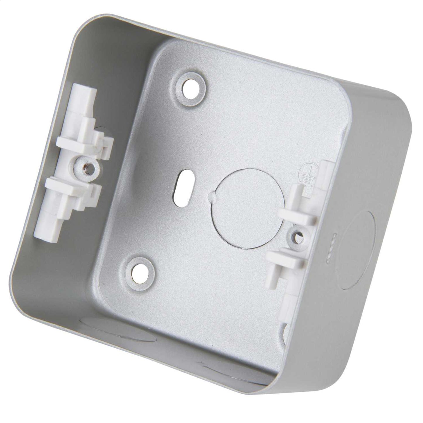 Deta 1 Gang Surface Mounting Box Metal Clad with Knockouts