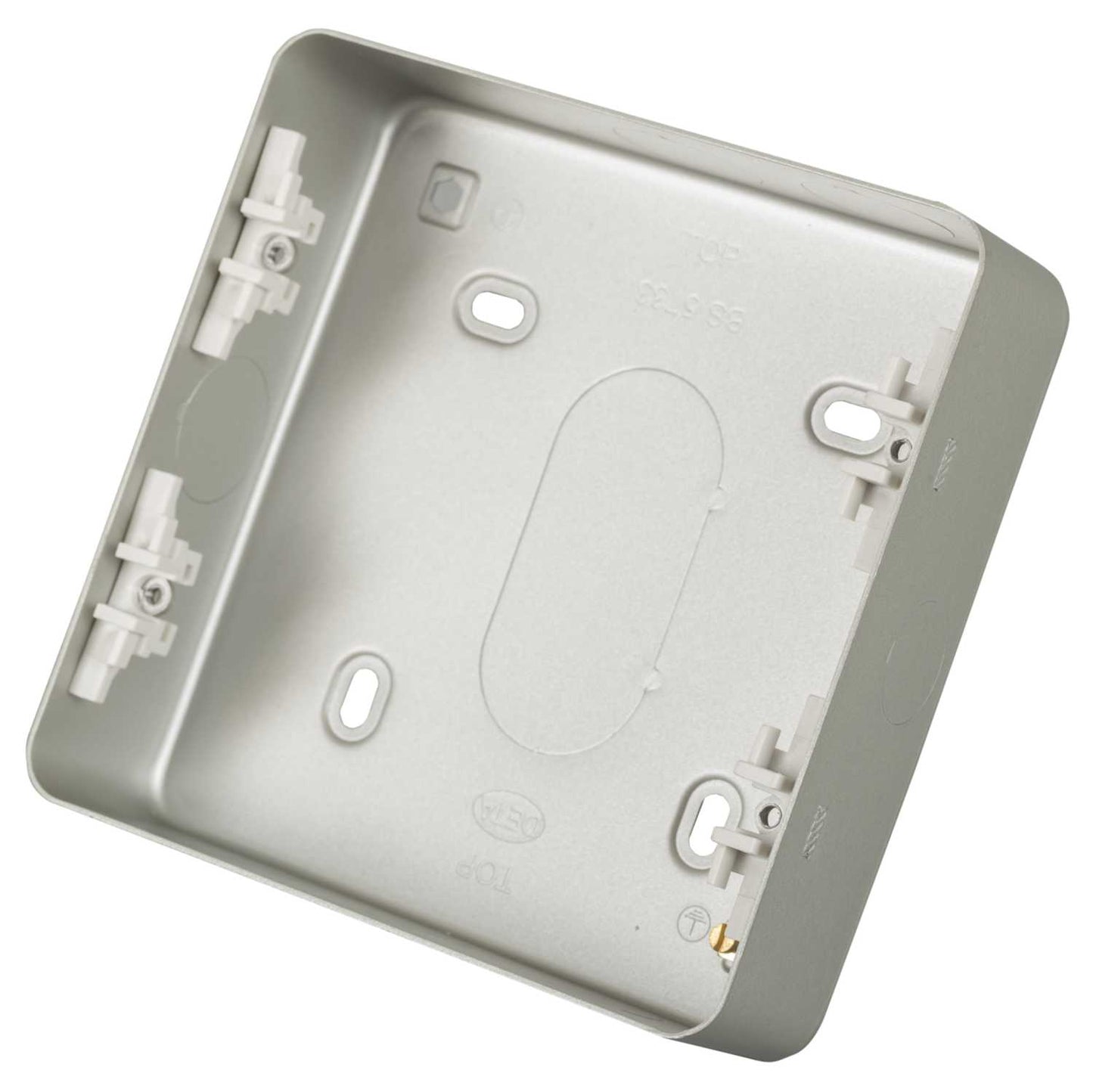 Deta 6/8 Gang Surface Mounting Box Metal Clad with Knockouts