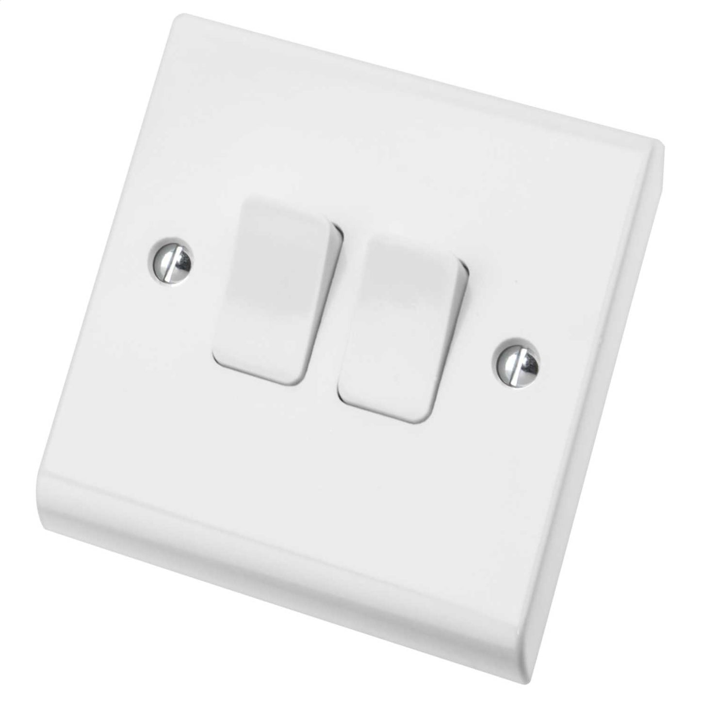 Deta 10A 2 Gang 2 Way Light Switch