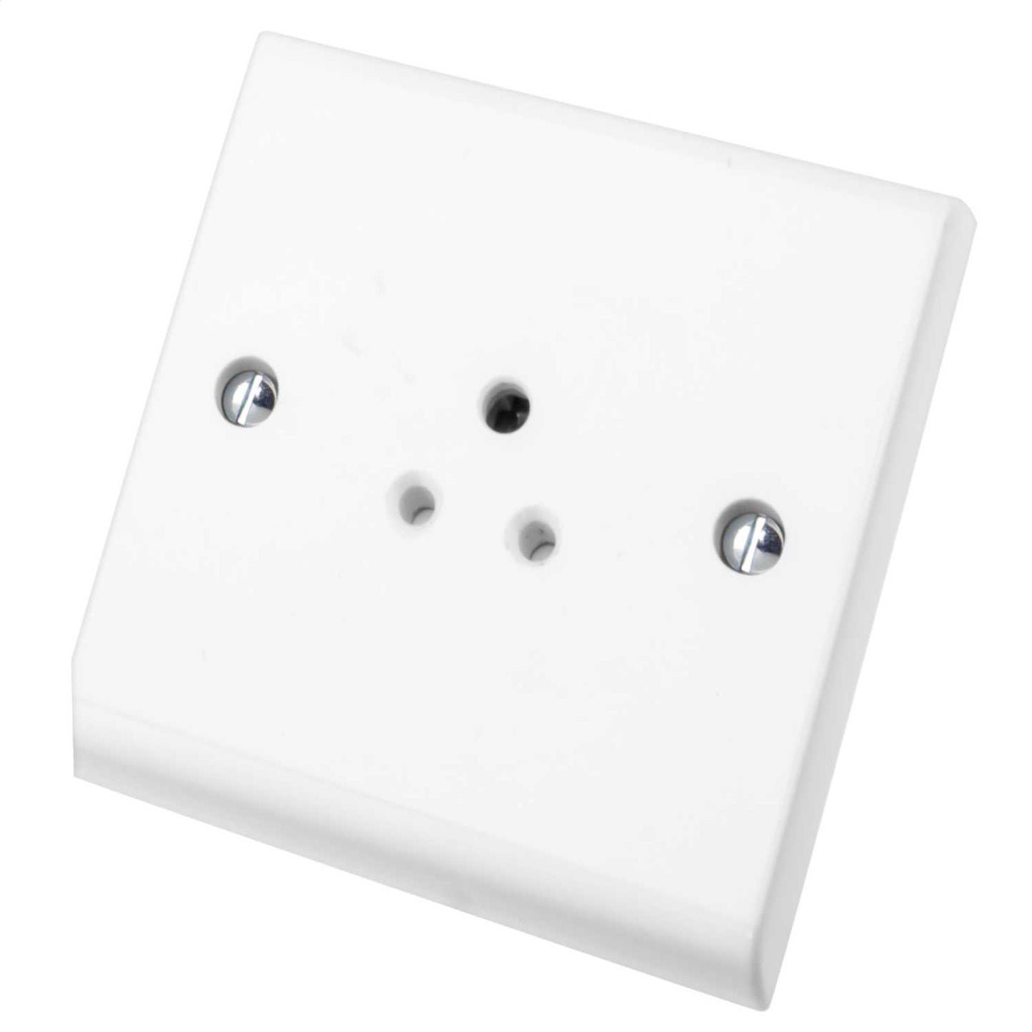 Deta 2A 1 Gang Unswitched Socket White