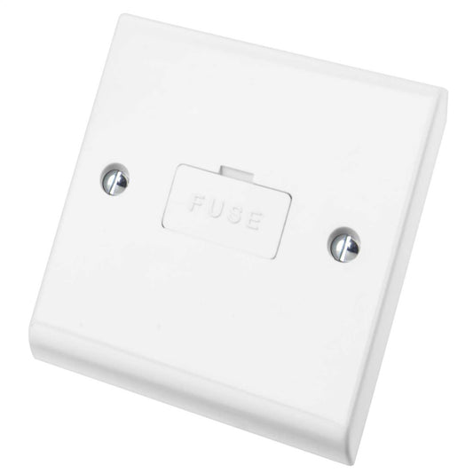 Deta 13A Unswitched Fused Spur White