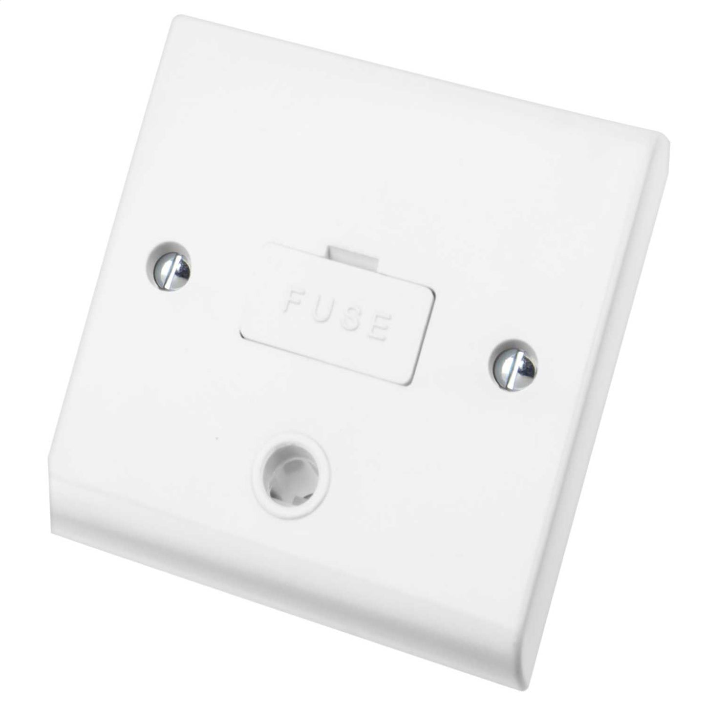 Deta 13A Unswitched Fused Spur with Flex Outlet White