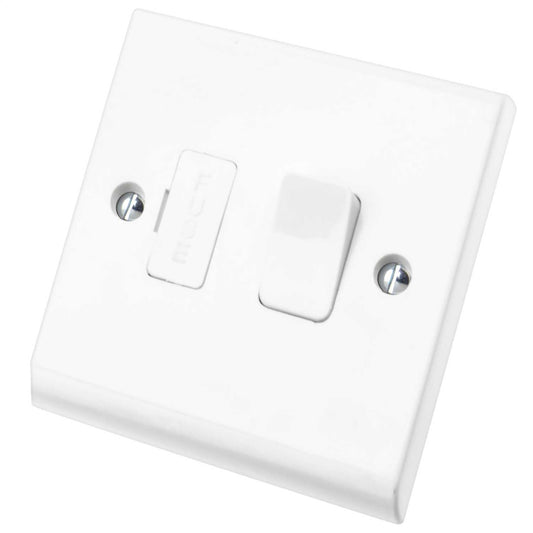 Deta 13A Switched Fused Spur White