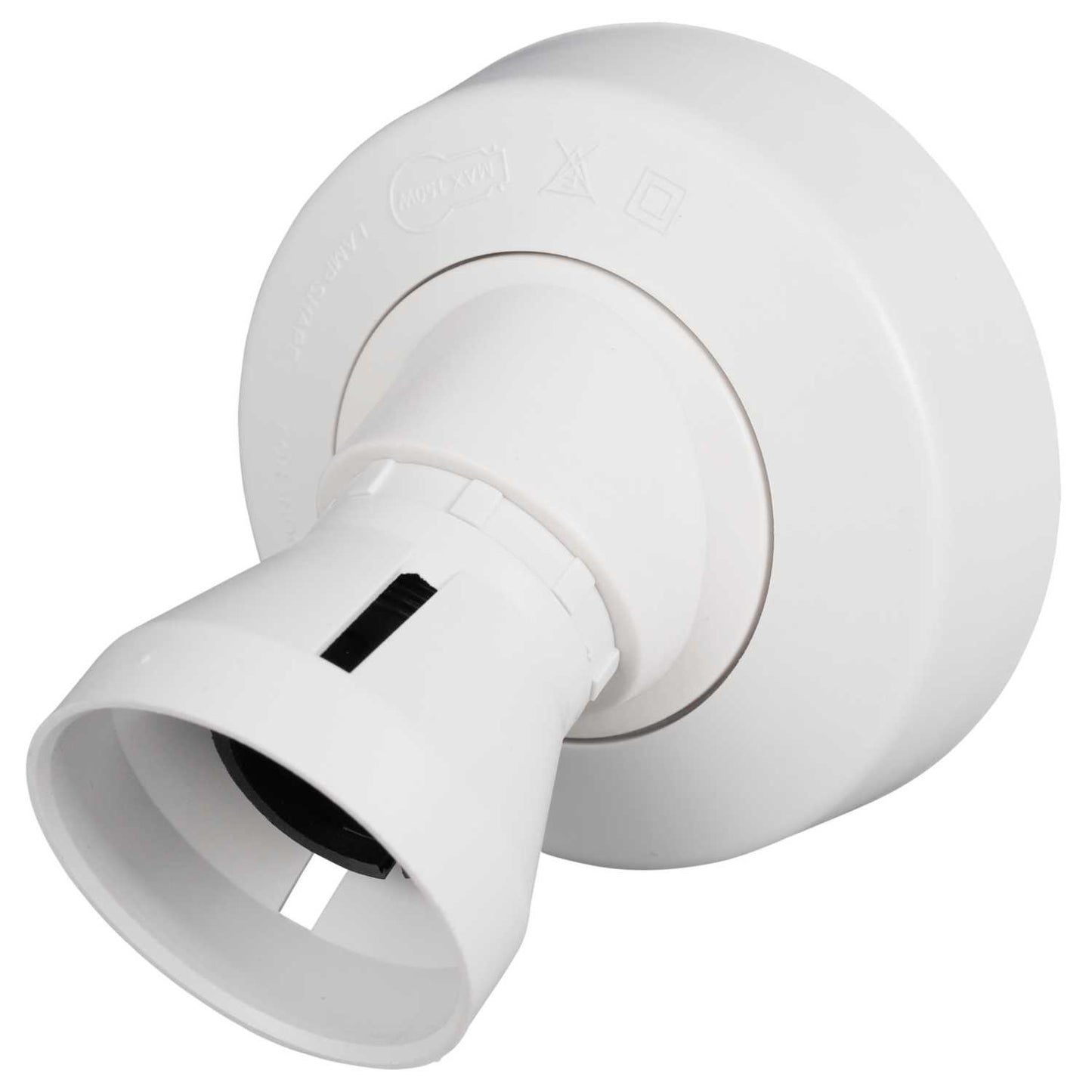 Deta BC Angled Batten Lampholder