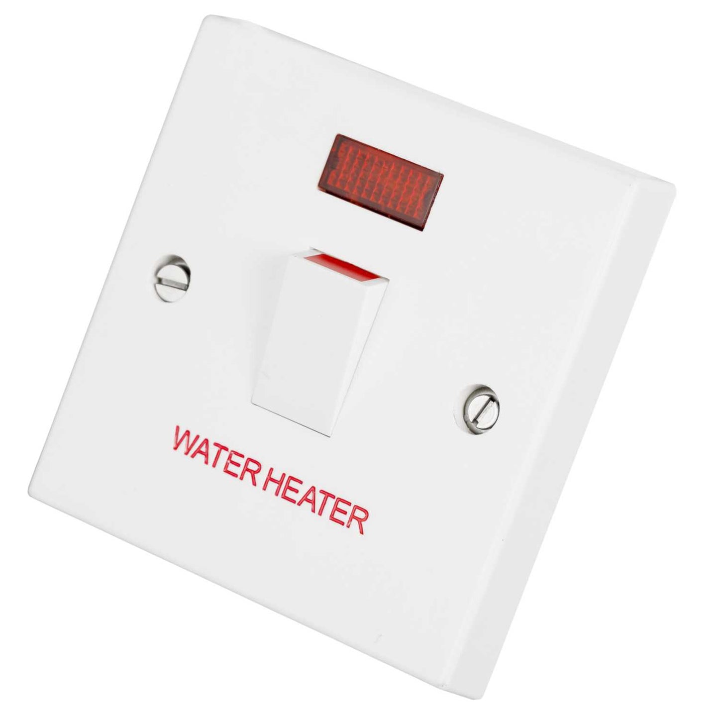 Deta 20A DP Switch with Neon marked Water Heater