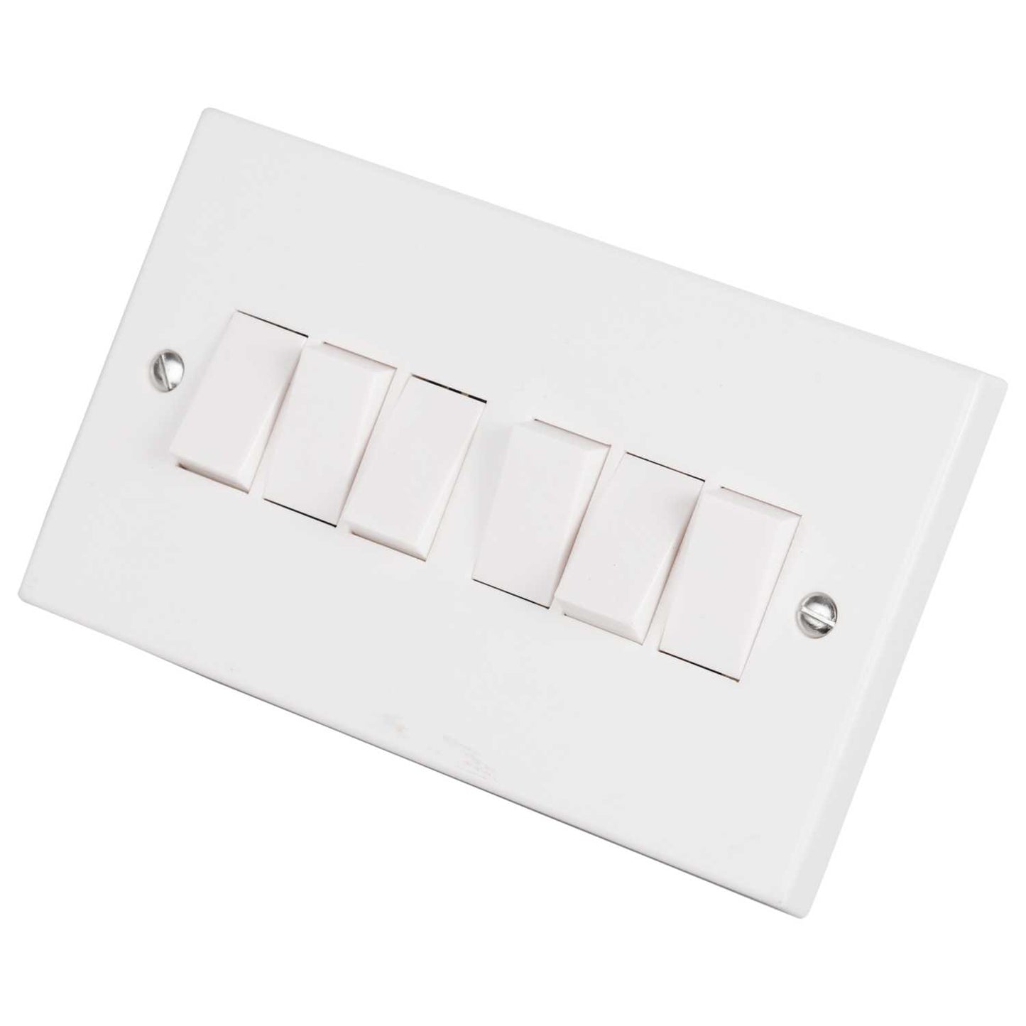 Deta Vimark 10A 6 Gang 2 Way Light Switch