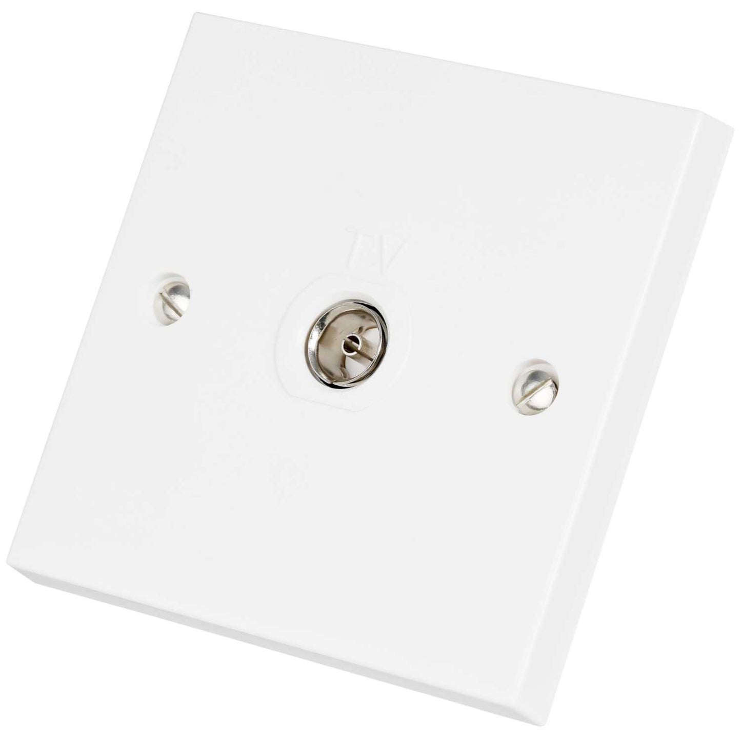 Deta 1 Gang Isolated Coaxial Socket