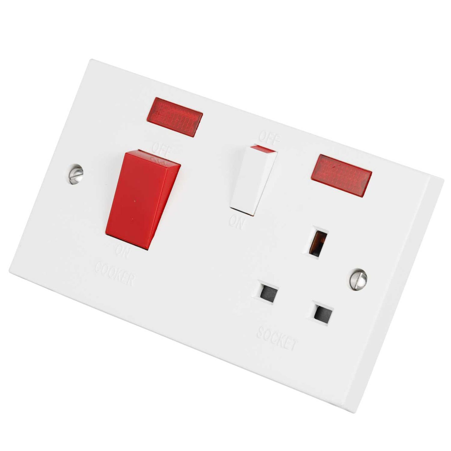 Deta 45A DP Cooker Control Unit with Neon White