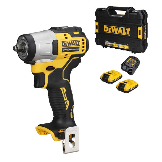 DeWALT DCF902D2-GB 12V ⅜" Impact Wrench with 2 x 2.0Ah Batteries