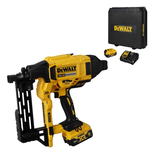 DeWALT DCFS950P2-GB 18V Fencing Stapler with 2 x 5.0Ah Batteries